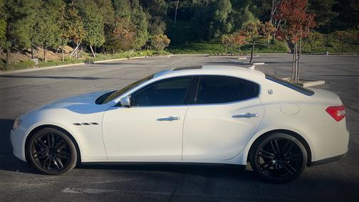 White 2017 Maserati Ghibli Base