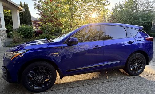 Blue 2021 Acura RDX A-Spec