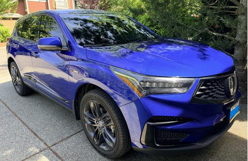 Blue 2021 Acura RDX A-Spec