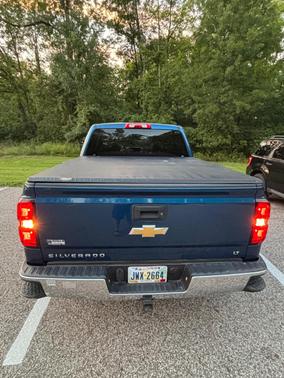 Blue 2018 Chevrolet Silverado 1500 1LT