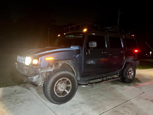 Gray 2005 Hummer H2 Base