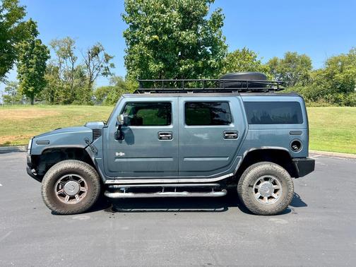 Gray 2005 Hummer H2 Base
