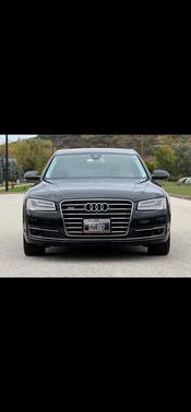 Black 2015 Audi A8 L 4.0T