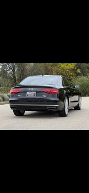 Black 2015 Audi A8 L 4.0T