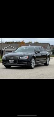 Black 2015 Audi A8 L 4.0T