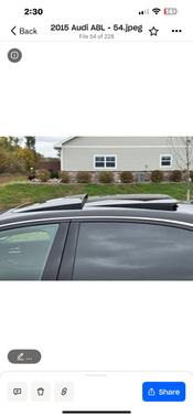 Black 2015 Audi A8 L 4.0T