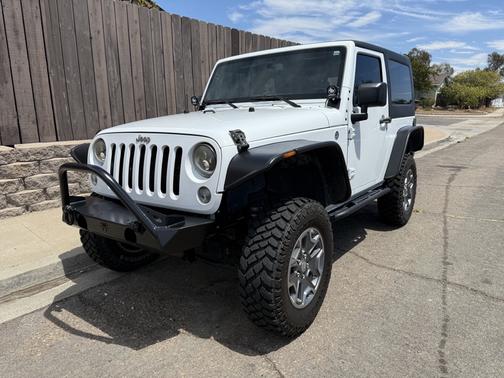 White 2017 Jeep Wrangler Sport