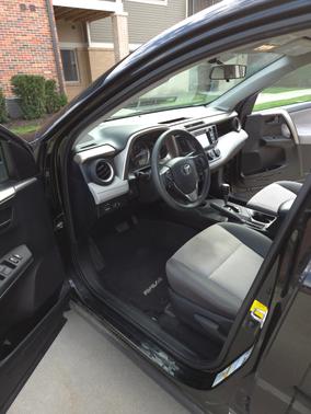 Black 2015 Toyota RAV4 LE