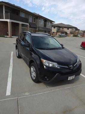 Black 2015 Toyota RAV4 LE
