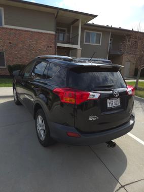 Black 2015 Toyota RAV4 LE