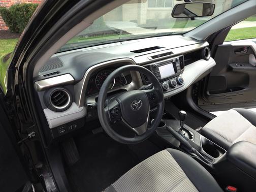 Black 2015 Toyota RAV4 LE