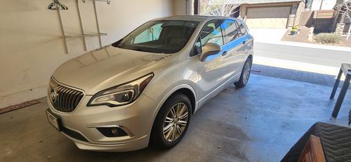 Silver 2017 Buick Envision Preferred