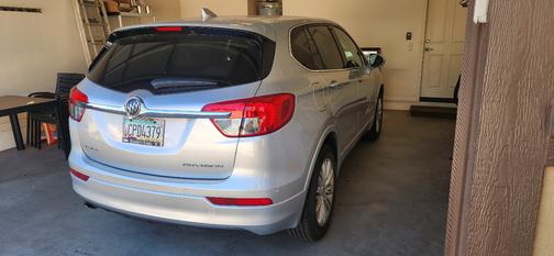 Silver 2017 Buick Envision Preferred