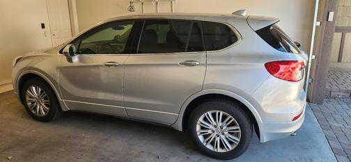 Silver 2017 Buick Envision Preferred