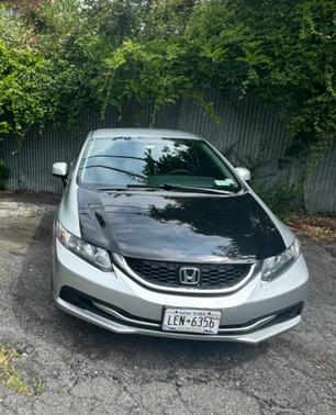 Silver 2013 Honda Civic LX