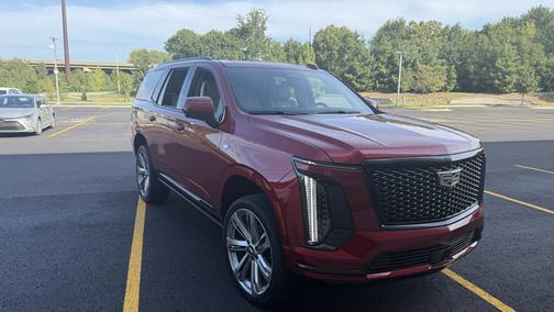 Red 2025 Cadillac Escalade Sport Platinum