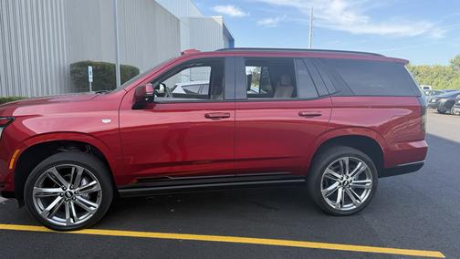 Red 2025 Cadillac Escalade Sport Platinum