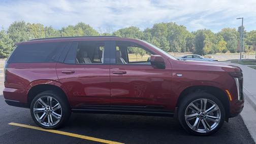 Red 2025 Cadillac Escalade Sport Platinum