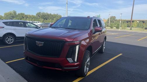 Red 2025 Cadillac Escalade Sport Platinum