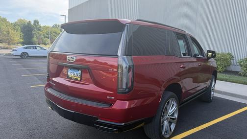 Red 2025 Cadillac Escalade Sport Platinum