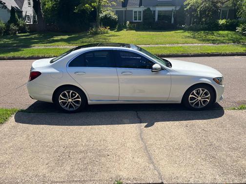 White 2016 Mercedes-Benz C-Class C 300 4MATIC