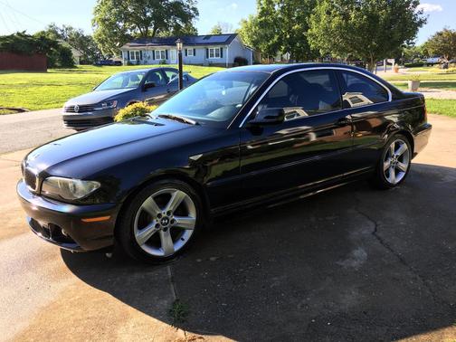 Black 2004 BMW 325 Ci