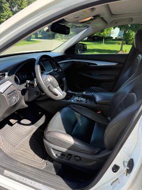 White 2019 INFINITI QX50 ESSENTIAL