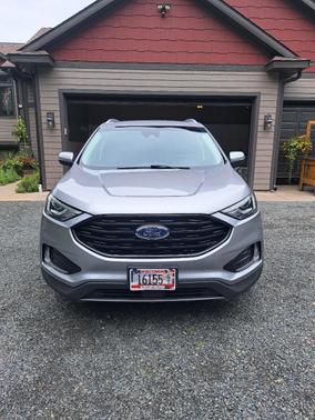 Silver 2020 Ford Edge SEL