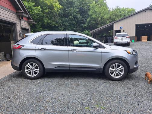 Silver 2020 Ford Edge SEL