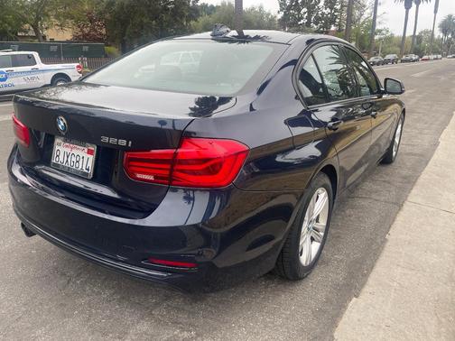 Blue 2016 BMW 328 i
