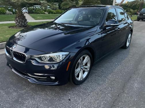 Blue 2016 BMW 328 i