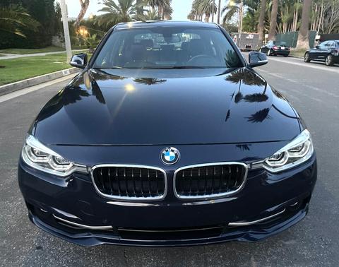 Blue 2016 BMW 328 i