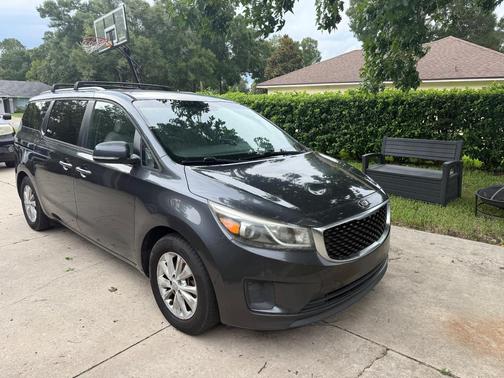 Gray 2016 Kia Sedona LX