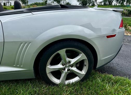 Silver 2015 Chevrolet Camaro 1LT