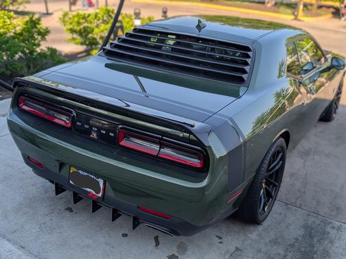 Green 2021 Dodge Challenger R/T Scat Pack