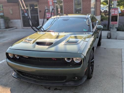 Green 2021 Dodge Challenger R/T Scat Pack