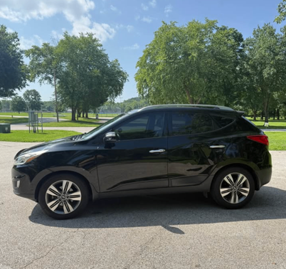 Black 2015 Hyundai TUCSON Limited