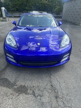 Blue 2011 Porsche Panamera Panamera