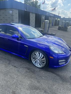Blue 2011 Porsche Panamera Panamera