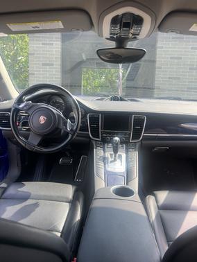 Blue 2011 Porsche Panamera Panamera