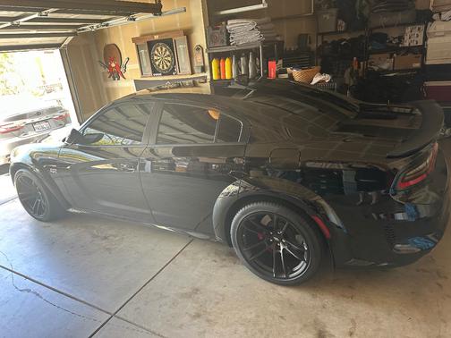 Black 2022 Dodge Charger Scat Pack Widebody