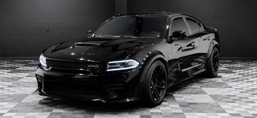 Black 2022 Dodge Charger Scat Pack Widebody