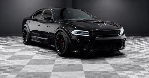 Black 2022 Dodge Charger Scat Pack Widebody