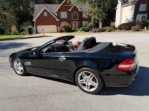 Black 2007 Mercedes-Benz SL-Class SL550 Roadster
