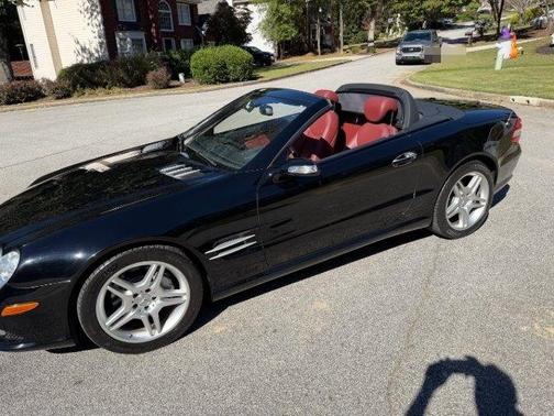 Black 2007 Mercedes-Benz SL-Class SL550 Roadster