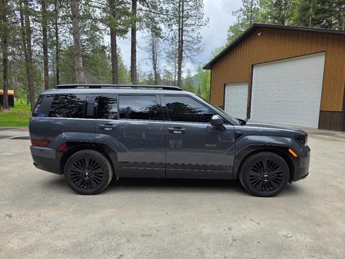 Gray 2025 Hyundai SANTA FE HEV Calligraphy