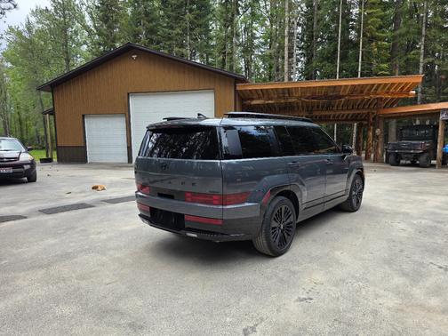 Gray 2025 Hyundai SANTA FE HEV Calligraphy