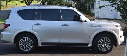 Gray 2021 Nissan Armada SL