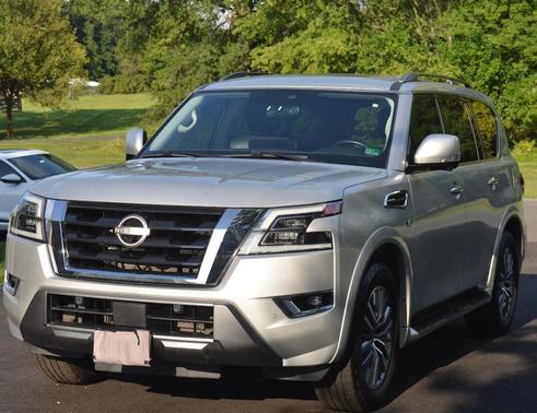 Gray 2021 Nissan Armada SL