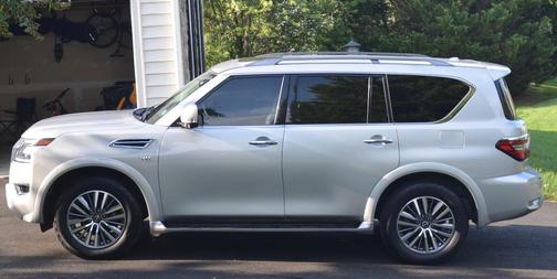 Gray 2021 Nissan Armada SL